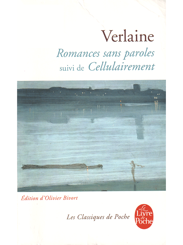 Verlaine : Romances sans paroles
