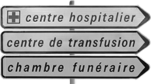 Centre hospitalier / Centre de transfusion / Chambre funéraire